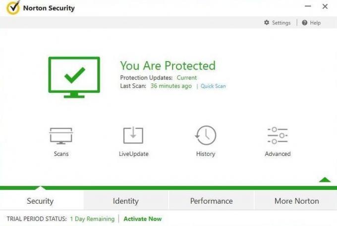 Anti-Virus, skirtas Windows 10: "Norton Security