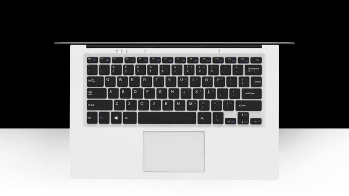 Chuwi LapBook 14.1: Klaviatūra ir Touchpad