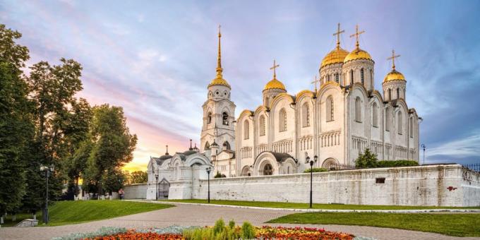 Vladimiro lankytinos vietos: Ėmimo į dangų katedra