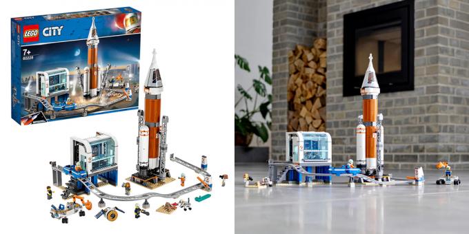 „Lego City Space“ raketų ir paleidimo valdymo centras