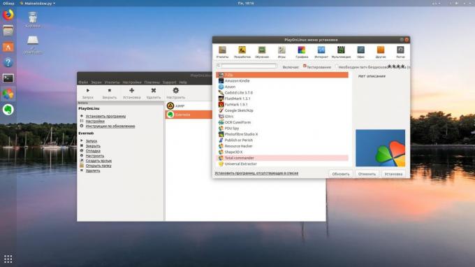 PlayOnLinux bus įdiegti "Windows" programa Linux