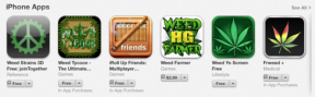 Pašalinta iš "App Store" Piktžolių kontora - populiarus žaidimas apie didėjantį marihuanos
