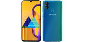 "Samsung" pristatė "Galaxy M30s su erdvus baterija