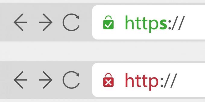 Sauga internete. HTTP ir HTTPS