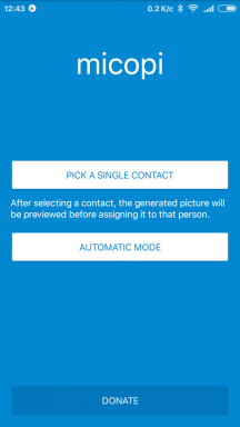 Micopi - unikalūs piktogramos kiekvieno kontakto Android