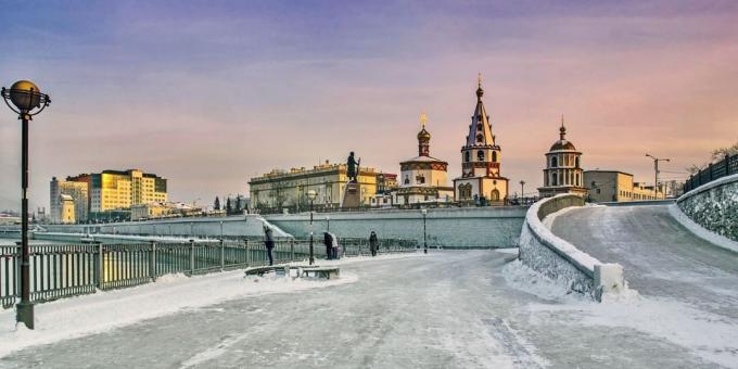 Kur švęsti Naujuosius metus: Irkutskas, Rusija