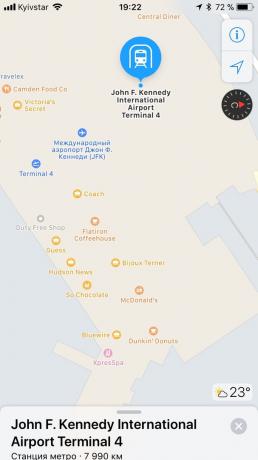inovacijos "iOS" 11: žemėlapiai