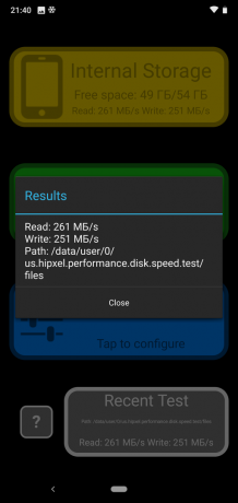 Apžvalga Nokia 6.1 Plus: Memory Speed