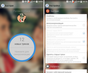 V. Garso sinchronizavimas: Sinchronizuoti muziką "Vkontakte" su "Android"