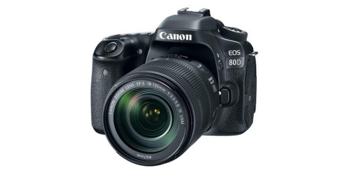Geriausi fotoaparatai: Canon EOS 80D