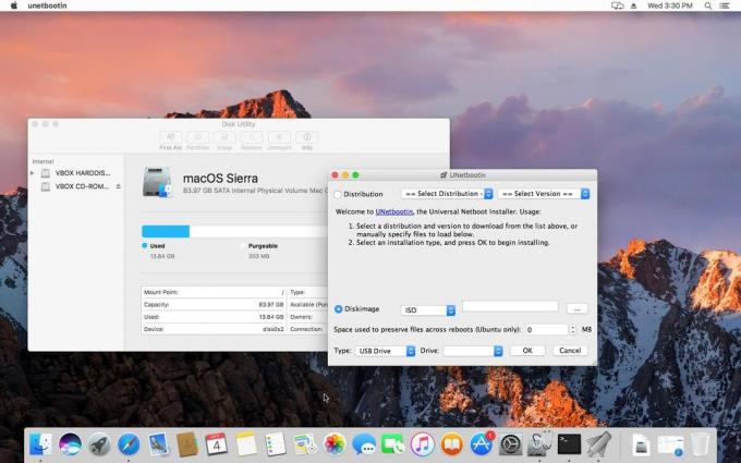 Parašykite paskirstymą žiniasklaidos MacOS