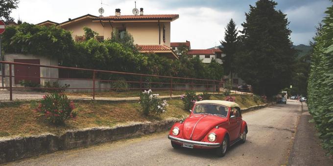 kelionė į Italiją: automobilis