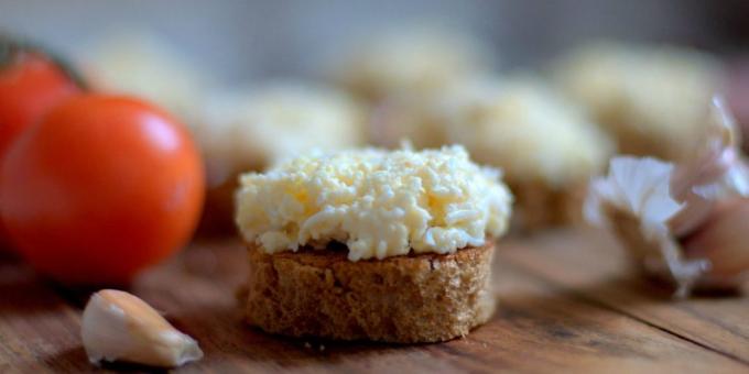 CCCP receptai: užkandis lydyto sūrio 