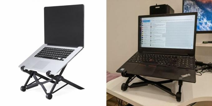 Aukštas nešiojamojo kompiuterio stovas su „AliExpress“