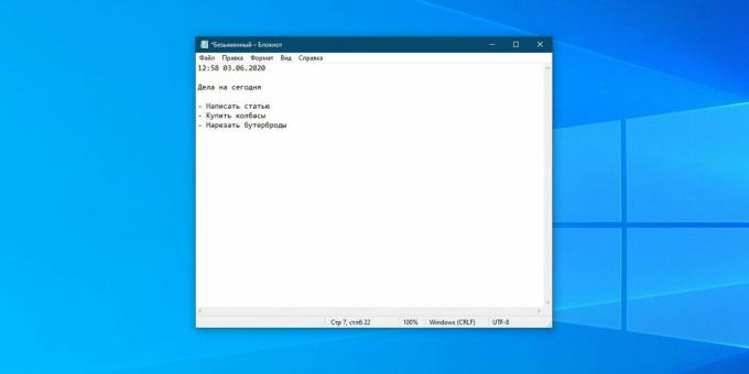 „Windows Notepad“: TXT formatas yra universalus