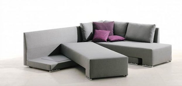 Kaip pasirinkti sofos: sofa su Tvist mechanizmu