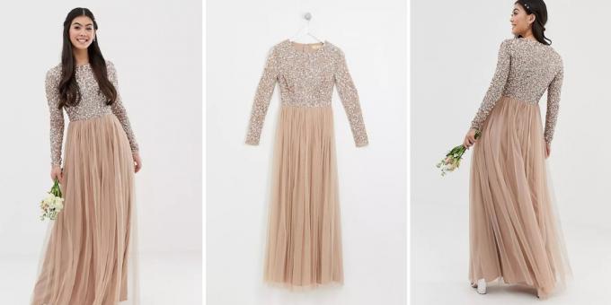 Proginiai drabužiai: Sequin Dress