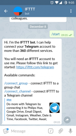 Atnaujinti Telegrama: integracija su IFTTT, įtvirtintas pokalbių ir patobulinta nuotraukų redaktorius