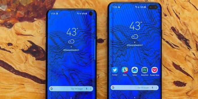 Išmanieji telefonai 2019: "Samsung" Galaxy S10 Lite "ir" Galaxy "P10 Plius