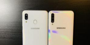 Apžvalga "Galaxy A30" ir "Galaxy A50 - Įperkamos smartphone" Samsung "A serijos flagmanas manieros