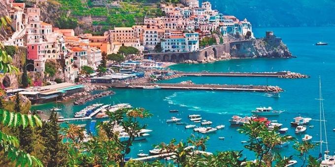 Kur eiti birželį: Amalfio pakrantė, Italija