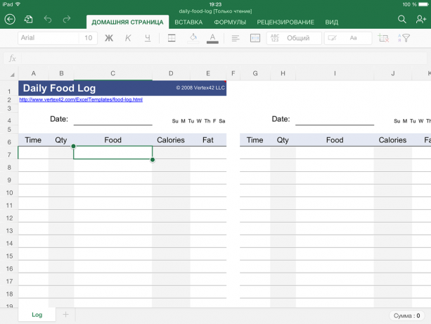 Apskaita galia su Excel pagalba