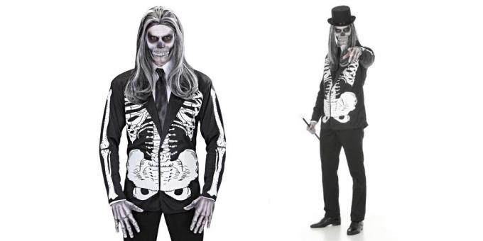 Kostiumų Helovinas: Skeleton