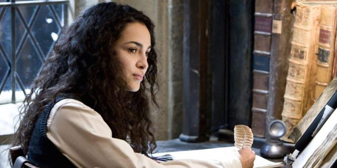 Anna Shaffer filme "Haris Poteris ir Mirties relikvijos"