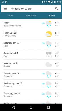 Orų prognozė iš "Google" "Android" tapo patogiau ir graži