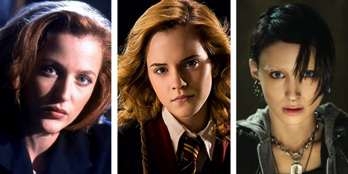 Filmai apie stiprių moterų: Scully, Hermiona, Lisbeth