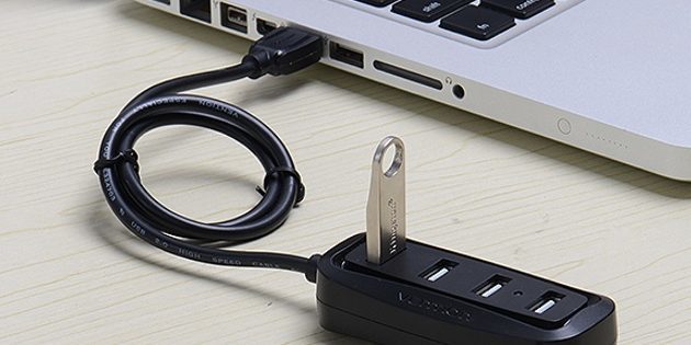 USB šakotuvas