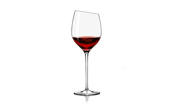 Raudono vyno Bordo stiklo