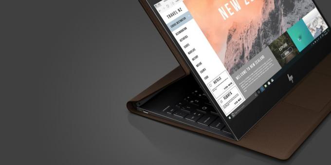 Notebook-transformatorius "HP: Naudokite kaip stand ekrane