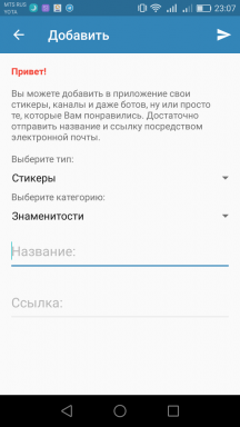 Eva - App "Android", kuri bus pumpuoti savo telegramoje