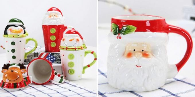 Produktai su aliexpress, kurios padės sukurti kalėdinę nuotaiką: puodelis