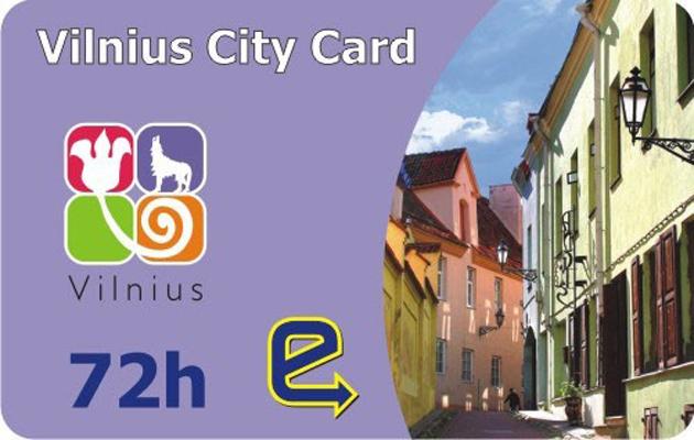 Miestas kortelė: Vilniaus