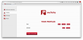 Switchy - paprasta ir patogu vadybininkas profiliai Firefox