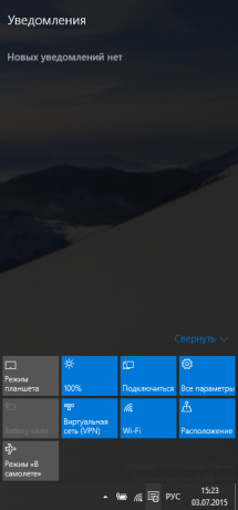 "Windows 10 pranešimų skydelyje suteikia naudingos informacijos