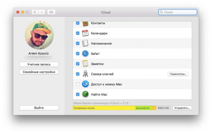 Kaip paruošti savo Mac Parduodamas išeiti sąskaitą "iCloud"