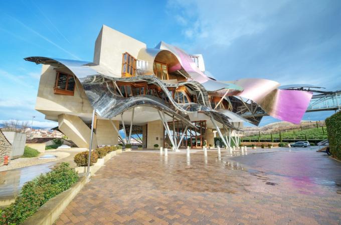 Europos architektūros: Marques De Riscal vyninė