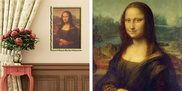 Plakatas "Mona Liza"