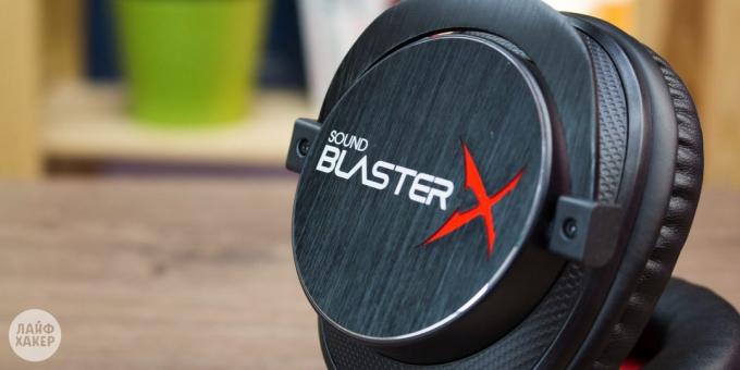 Creative Sound BlasterX H7 turnyras leidimas: būsto dubenys