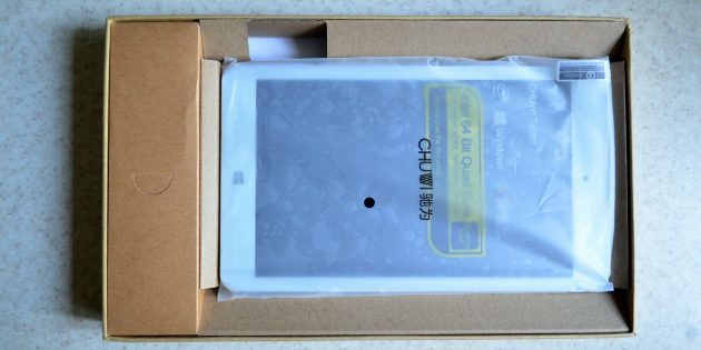 Chuwi Hi8 Pro ": dėžutė