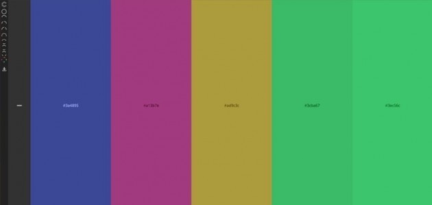 Colourcode - rasti savo spalvų schemą