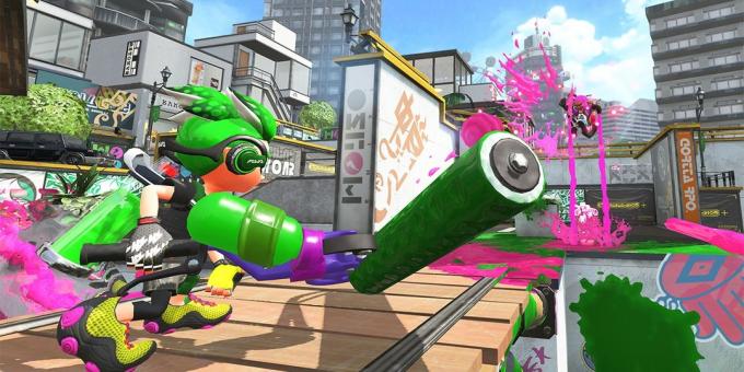 Multiplayer žaidimas: Splatoon 2