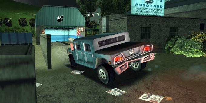 Seni žaidimai ant PC: Grand Theft Auto III