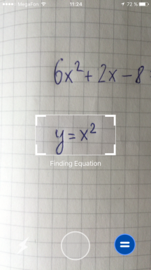 Mathpix už "iOS" pripažįsta ranka pavyzdžių, stato diagramas ir sprendžia lygtis