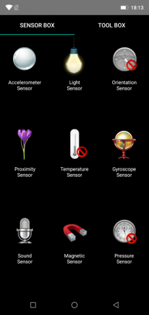Ulefone šarvai 5: SensorBox