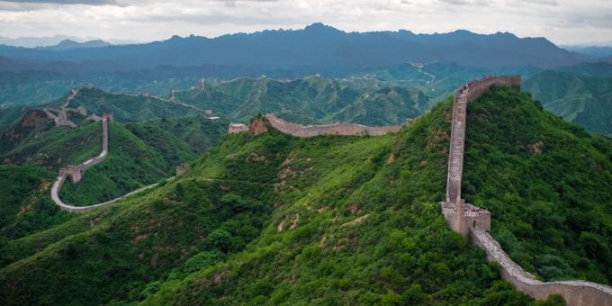 Azijos teritorija yra ne veltui pritraukti turistų: Great Wall, Kinija