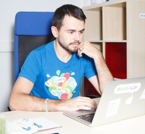 Alex Lazorenko, BlaBlaCar: «Mano metodas dirbant su užduočių yra labai paprasta"